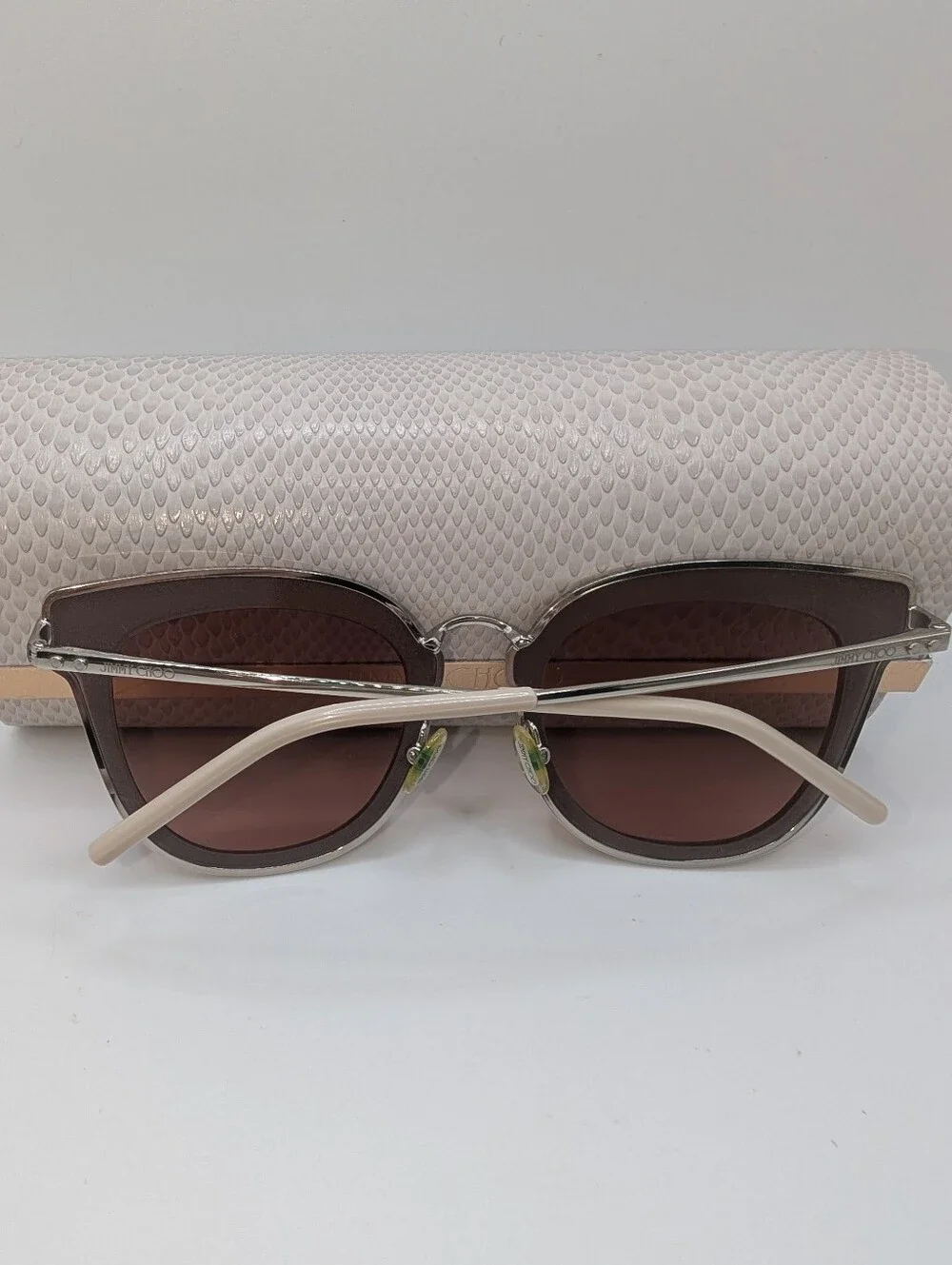 Jimmy Choo NILE/S Pink Lense Sunglasses